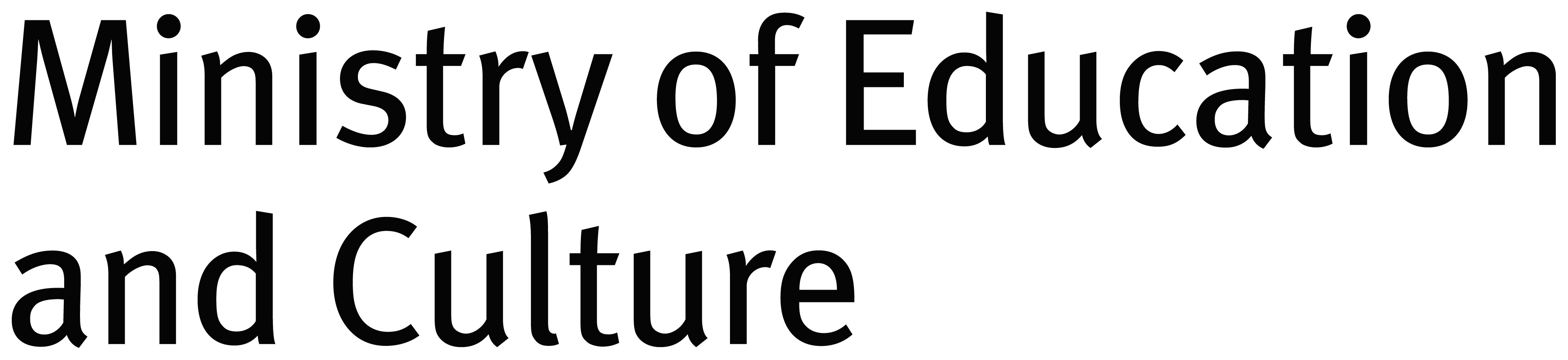 Ministry of Education and Culture.