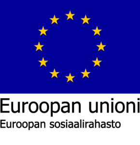 Euroopan unioni, Euroopan sosiaalirahasto, logo.