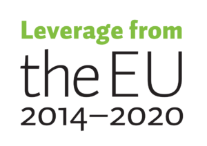 Leverage from the EU -logotype